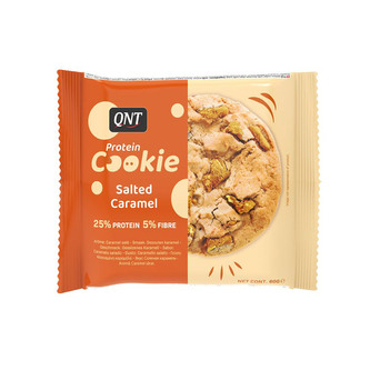 QNT Protein Cookie 60 g salted caramel (slaný karamel)