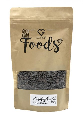 Himálajská sůl černá hrubá 400 g