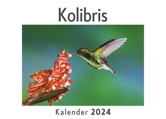 Kolibris (Wandkalender 2024, Kalender DIN A4 quer, Monatskalender im Querformat mit Kalendarium, Das perfekte Geschenk)