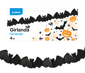 Girlanda 4m NETOPÝR LUMA