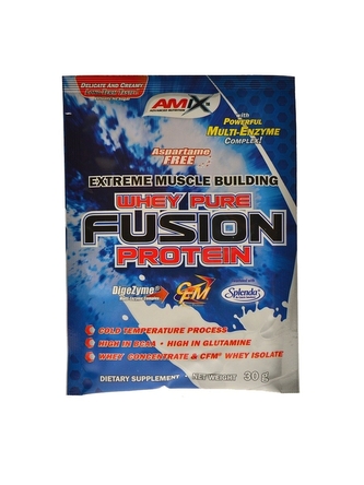 Amix - Whey Pro Fusion 100% whey protein 30 g - čokoláda