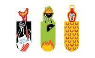 Zakładki Magnetyczne Barbecue 3 sztuki