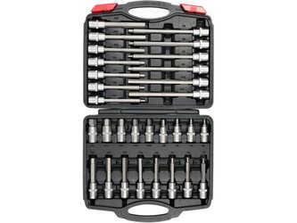 Bity sada HEX 1/2", H5 - H19, 30 ks Bity sada HEX 1/2", H5 - H19, 30 ks