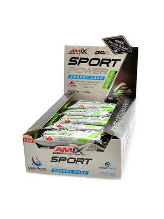 Amix Performance - Sport Power Energy Snack Bar s kofein. 20x45g - citron-limetka
