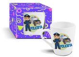hrnek 300ml POLICISTA, dětský, keramika