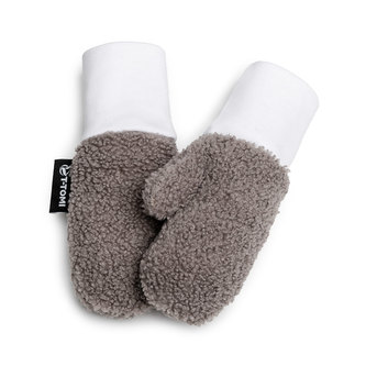 T-TOMI Rukavice TEDDY Grey (12-18 měsíců)