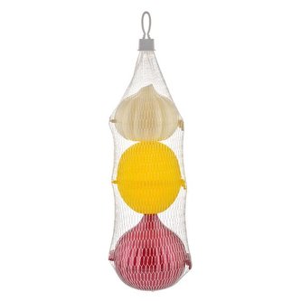 SADA 3KS MINI BOXŮ NA ČESNEK,CIBULI A CITRON,PLAST