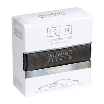 Vůně do auta Millefiori Milano, Icon, Urban, Santálové dřevo a bergamot