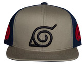 Čepice - kšiltovka snapback Naruto Shippuden: Konoha Logo (nastavitelná)