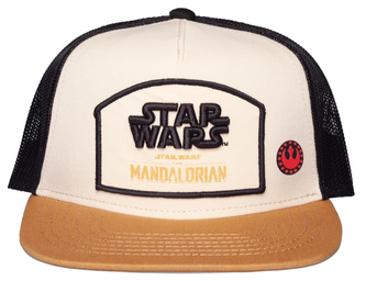 Dětská kšiltovka Star Wars|Hvězdné války: TV seriál The Mandalorian Logo (nastavitelná)