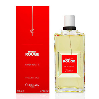 Guerlain Habit Rouge Toaletní voda 200 ml pro muže