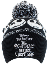 Úpletová zimní čepice Nightmare Before Christmas|Ukradené Vánoce: Basic Snow (univerzální)