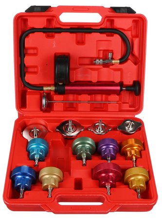 Sada pro testování chladícího systému MECHANIC COOLING TESTER 14, 0-2,5bar, 14ks SIXTOL Sada pro testování chladícího systému MECHANIC COOLING TESTER 14, 0-2,5bar, 14ks SIXTOL