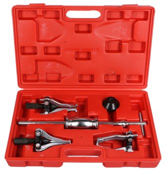 Sada 3-ramenných stahováků s rázovým kluzkým kladivem na ložiska MECHANIC PULLER SET 5 SIXTOL Sada 3-ramenných stahováků s rázovým kluzkým kladivem na ložiska MECHANIC PULLER SET 5 SIXTOL