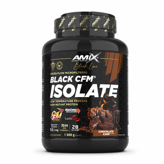 Amix - Black line Black CFM isolate 1000 g - chocolate cake Amix - Black line Black CFM isolate 1000 g - chocolate cake