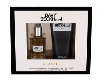 David Beckham Classic toaletní voda 40 ml + sprchový gel 200 ml