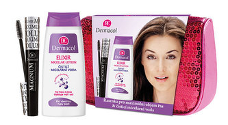 Dermacol Magnum řasenka Magnum 9 ml + micelární voda Elixir 200 ml + Bag