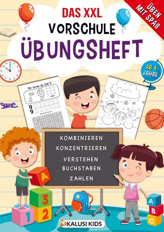 Das XXL Vorschule Übungsheft ab 4 jahre