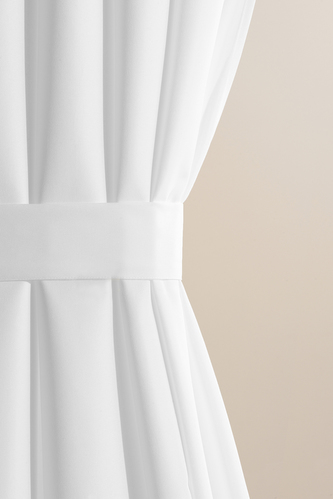 Úvaz - upínač na závěs BEST GARDEN bílá 8x120 cm (cena za 1 kus) MyBestHome