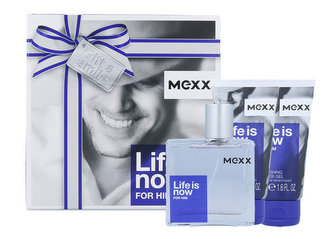 Mexx Life Is Now For Him toaletní voda 50 ml + sprchový gel 2x50 ml