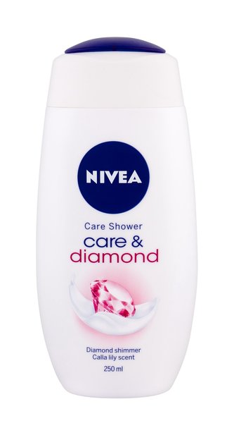 Nivea Care & Diamond Sprchový krém 250 ml pro ženy