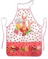 Kuchyňská zástěra HAPPY EASTER růžová 60x75 cm