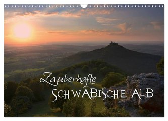 Zauberhafte Schwäbische Alb (Wandkalender 2024 DIN A3 quer), CALVENDO Monatskalender