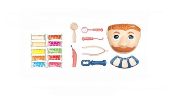 Sada modelíny - zubař 18 ks Sada modelíny - zubař 18 ks