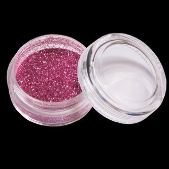 Třpytky pro dočasné tetování - 10g - světle růžové