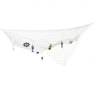 Dekorační rybářská síť 300 cm