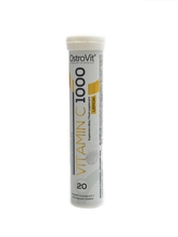 Ostrovit - Vitamin C 1000 mg 20 effervescent tablet šumivé tablety - citron