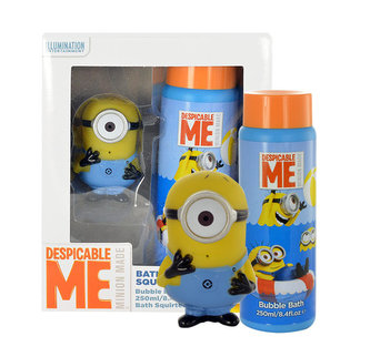 Minions Bubble Bath pěna do koupele 250 ml + vodní pistole