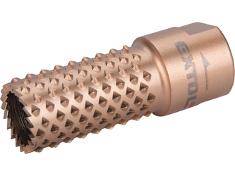 EXTOL PREMIUM rašple rotační-válcová s čelními zuby, O20mm, závit M14