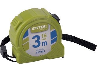 EXTOL CRAFT metr svinovací, 3m, š. pásku 16mm