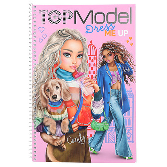 Kreativní sešit Top Model, 168 samolepek