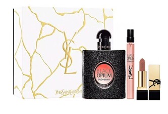 Yves Saint Laurent Black Opium - EDP 90 ml + rtěnka 1,3 g + EDP 10 ml woman