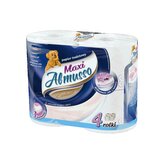 Almusso toaletní papír MAXI 3 vrstvý 4 ks