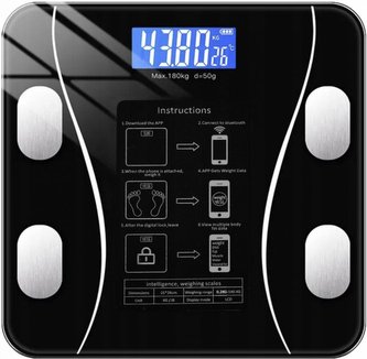 Ruhhy 22525 LCD koupelnová váha