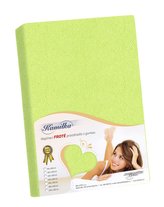 Prostěradlo froté - jarní zelená - 160x200 cm