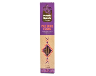 Indické vonné tyčinky Mystic Spirits Palo Santo a Levandule 8 ks