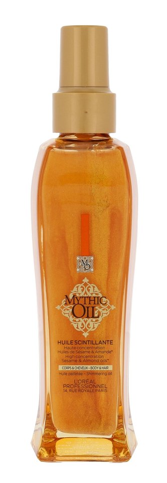 L´Oréal Professionnel Mythic Oil Tělový olej Shimmering Oil 100 ml For Body And Hair pro ženy