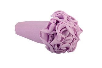 Krepový kornout fialový 592