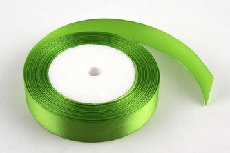 Stuha saténová 2cm x 23m OLD 114 TRAVNÍ ZELENÁ