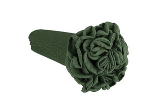 Krepový kornout zelený 565