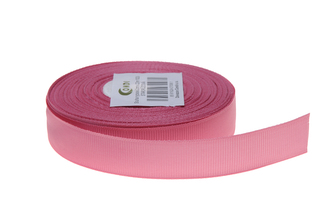 Stuha rypsová 2cm x 23m 1020-STARORŮŽOVÁ