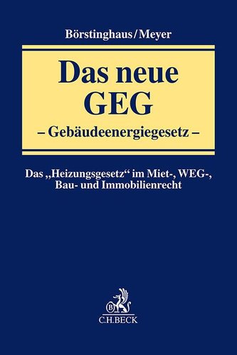 Das neue GEG - Gebäudeenergiegesetz
