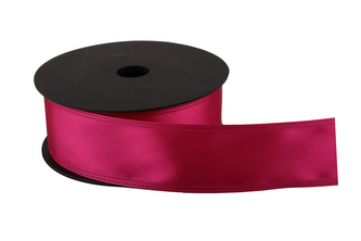 Atlasová stuha 4 cm cyklámenová
