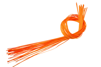 Pedig štípaný plochý 1m světle oranžový