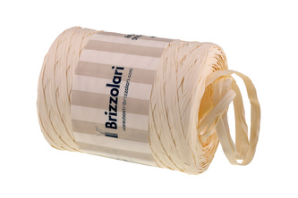 Stuha rafie matná 6802 5mm x 200m - 25 bílá