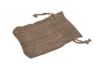 Sáček jutový 9cm x 12cm - NATURAL 10ks v balení